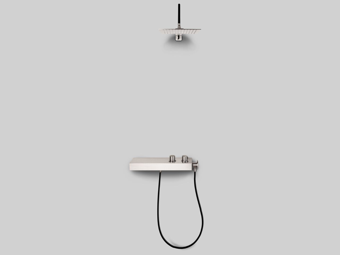 Набор для душа из нержавеющей стали с душем и ручным душем Cropelli Alyssia ARCH-00016042 - Вид №1