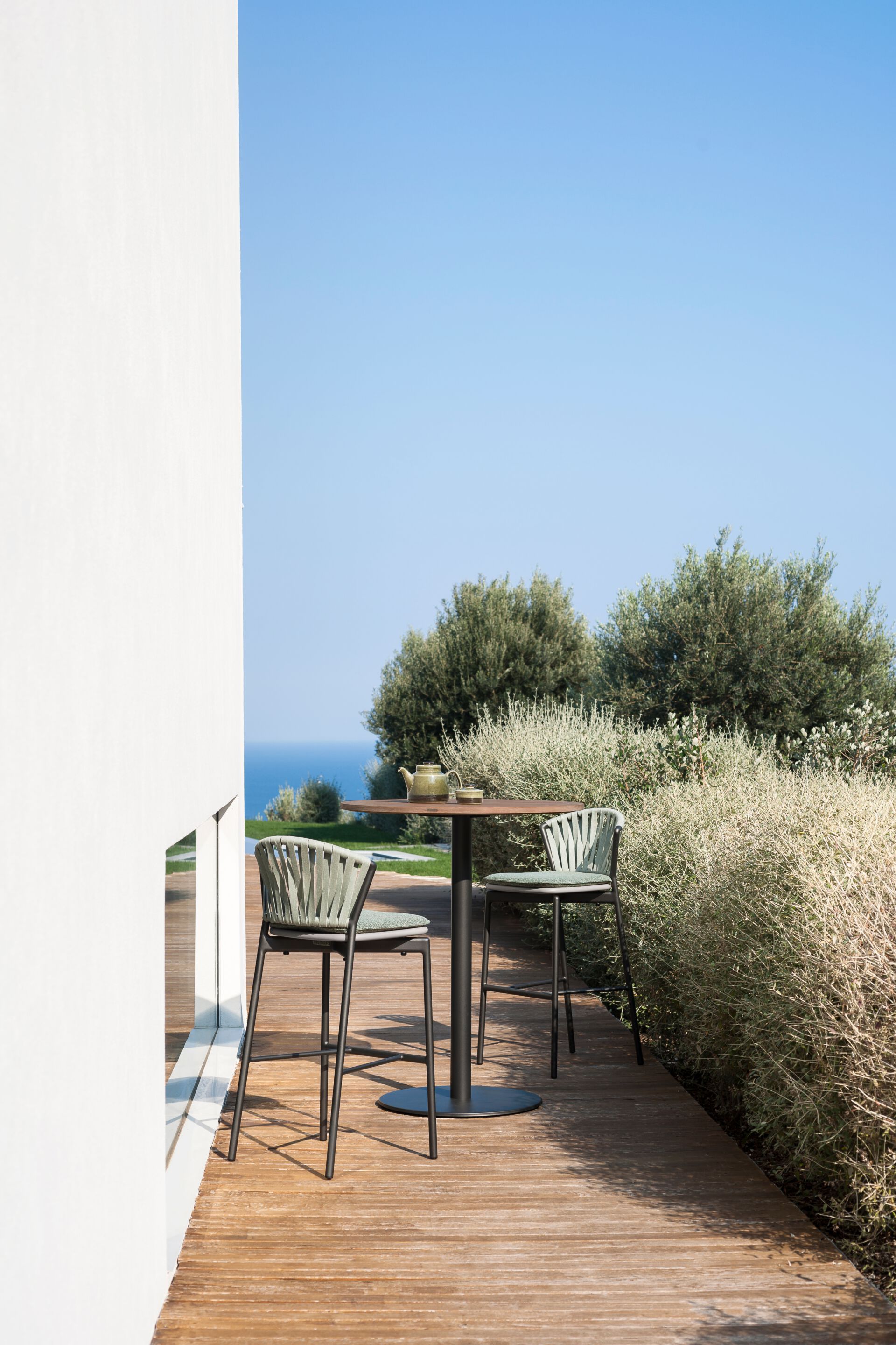 Высокий круглый садовый стол RODA Button ARCH-00109502 - Вид №3