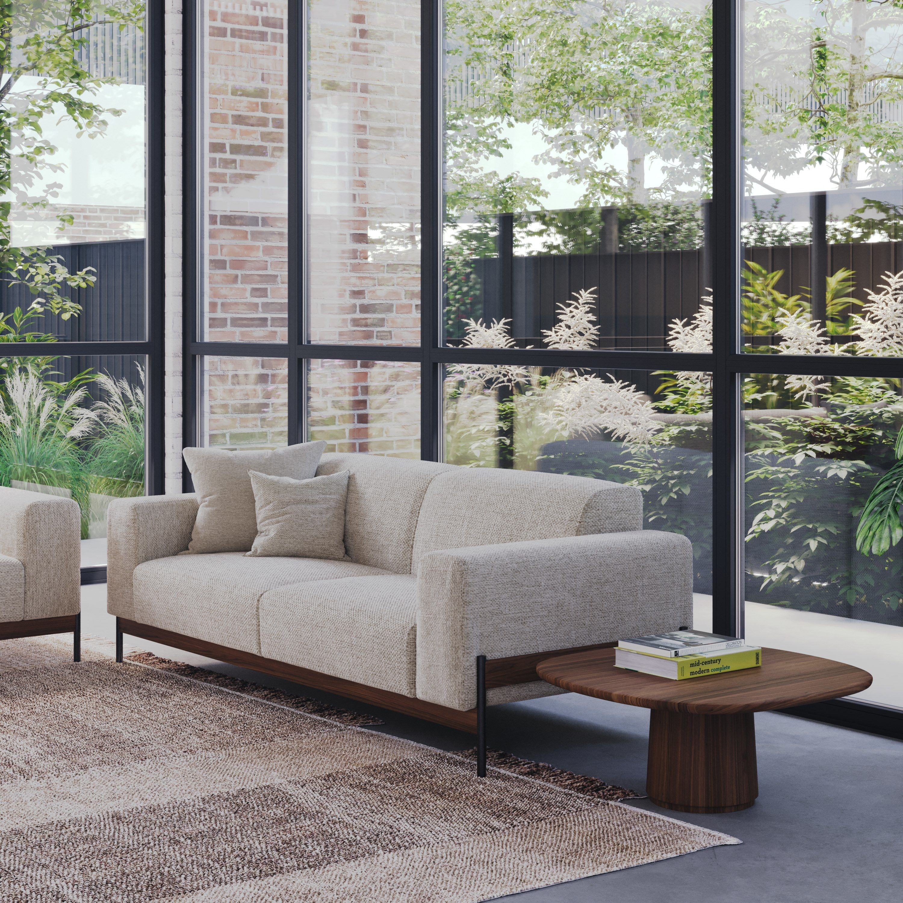 2-местный тканевый диван Wewood Bowie ARCH-00048630 - Вид №7