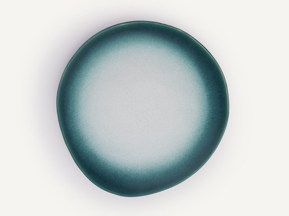 Набор круглых сервировочных тарелок из глазурованной керамики AMPM Ritual ARCH-00032668 - Вид №1