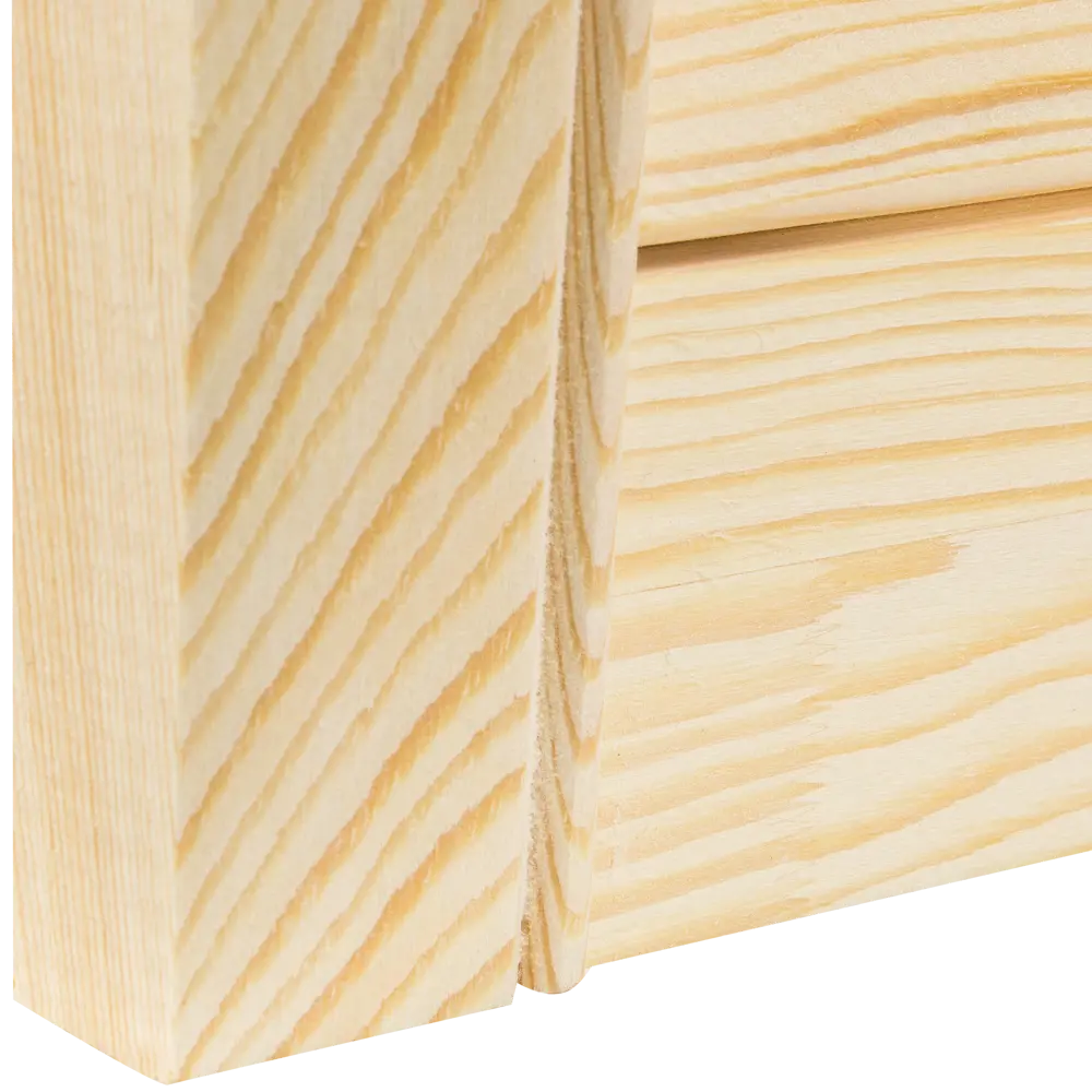 Santreyd Дверь-жалюзи для шкафов из натуральной хвои 850×594×20 мм 17808250 Дверка жалюзийная STLM-0008675 - Вид №3