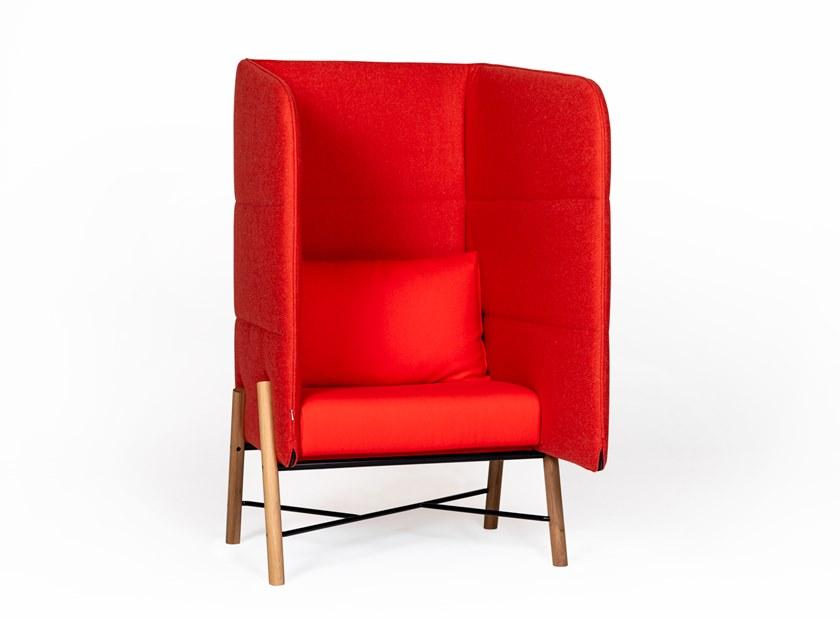 SilentLab Акустическое кресло из ткани с высокой спинкой sun-id-1458361 - Вид №1