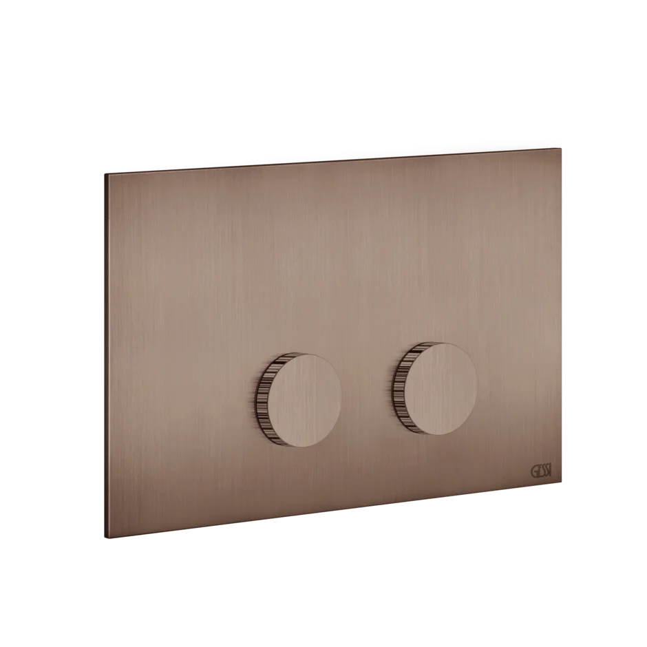 Запорная пластина 54643 708 Gessi Ingranaggio МЕДНЫЙ МАТОВЫЙ PVD 54643708