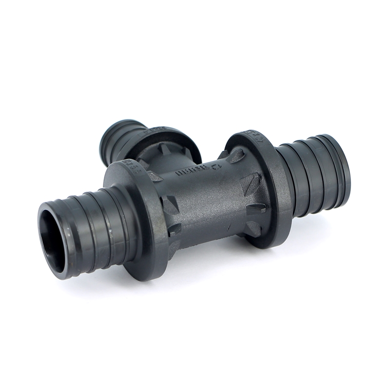 Тройник редукционный надвижной пластиковый REHAU 40х32х40 160069 - Вид №3