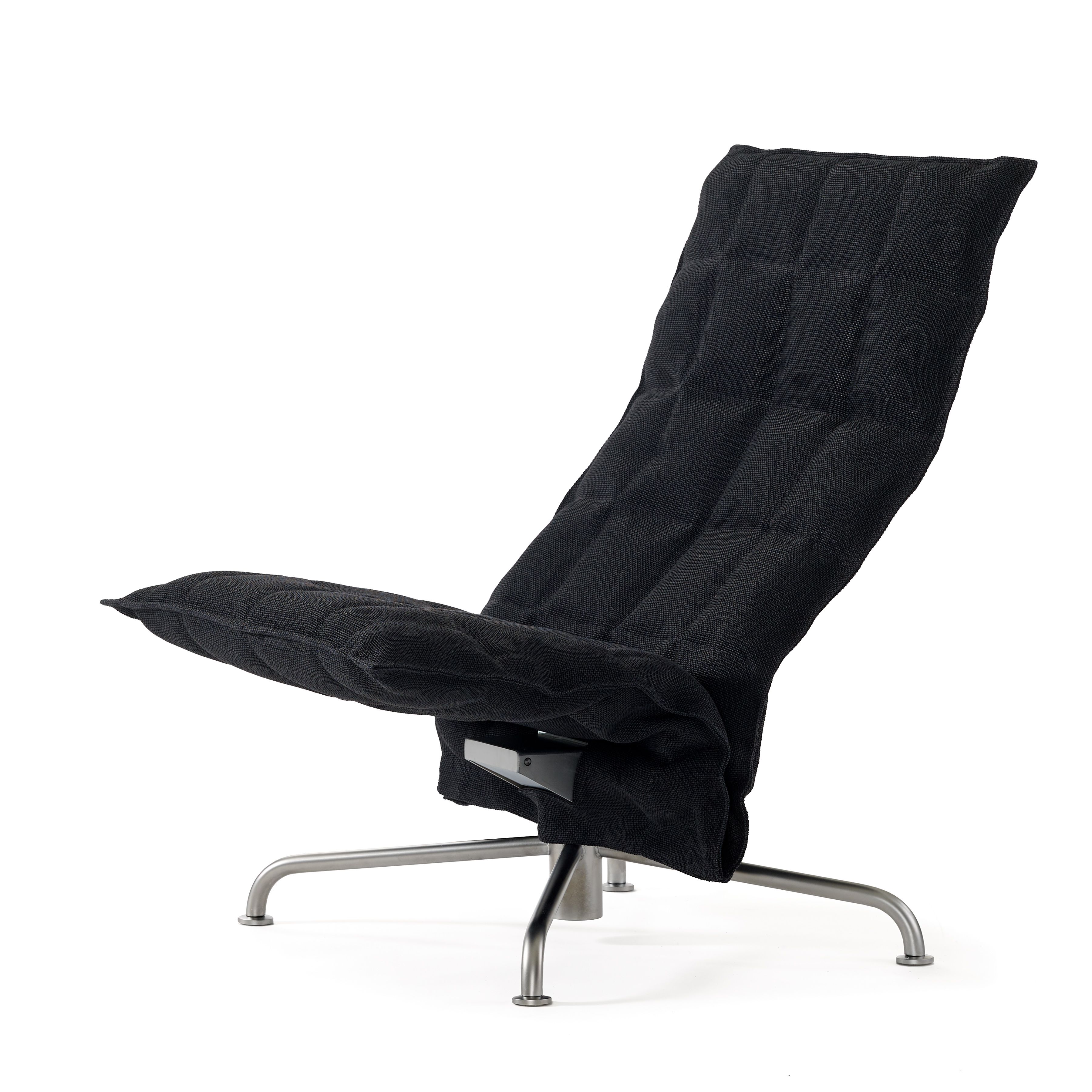 Тканевое вращающееся кресло с подставкой для ног Woodnotes K Chair ARCH-00086977 - Вид №7