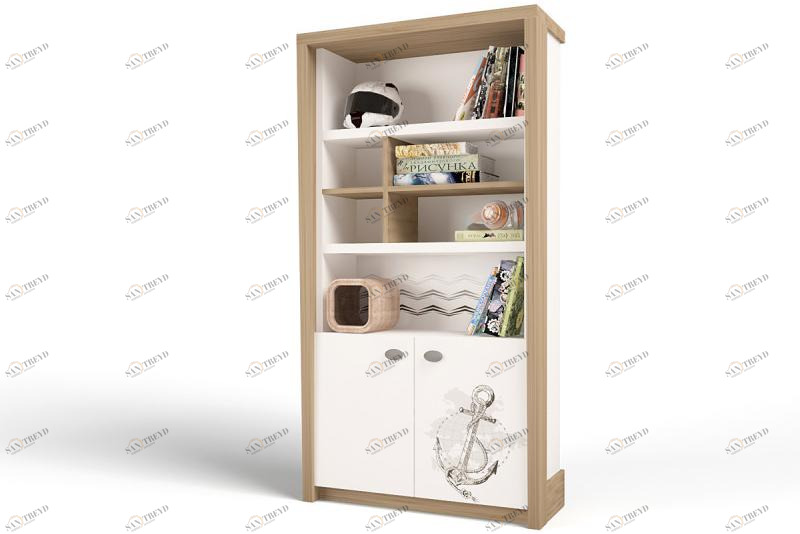 Стеллаж широкий ABC-KING MIX OCEAN (cream) 4631148107991