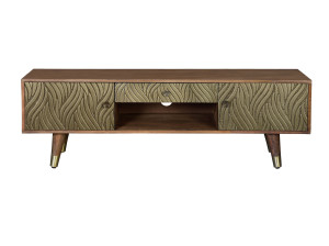 Низкий ТВ-шкаф в манго