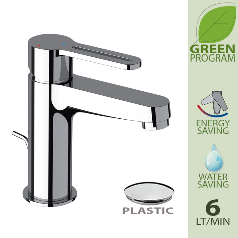 SRE605ALT6 Смеситель для раковины  DANIEL RUBINETTERIE Smart GREEN - Вид №3