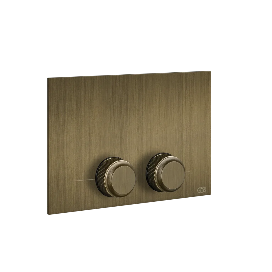 Запорная пластина 54657 713 Gessi Venti20 СТАРИННАЯ ЛАТУНЬ 54657713