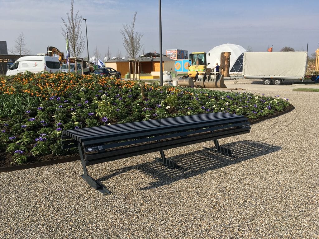 Алюминиевая скамья без спинки CITYSì AUDREY ARCH-00048302 - Вид №3