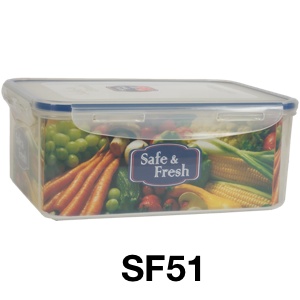 SF5-1 Контейнер пищевой прямоугольный 2,3 Л Цветочная коллекция