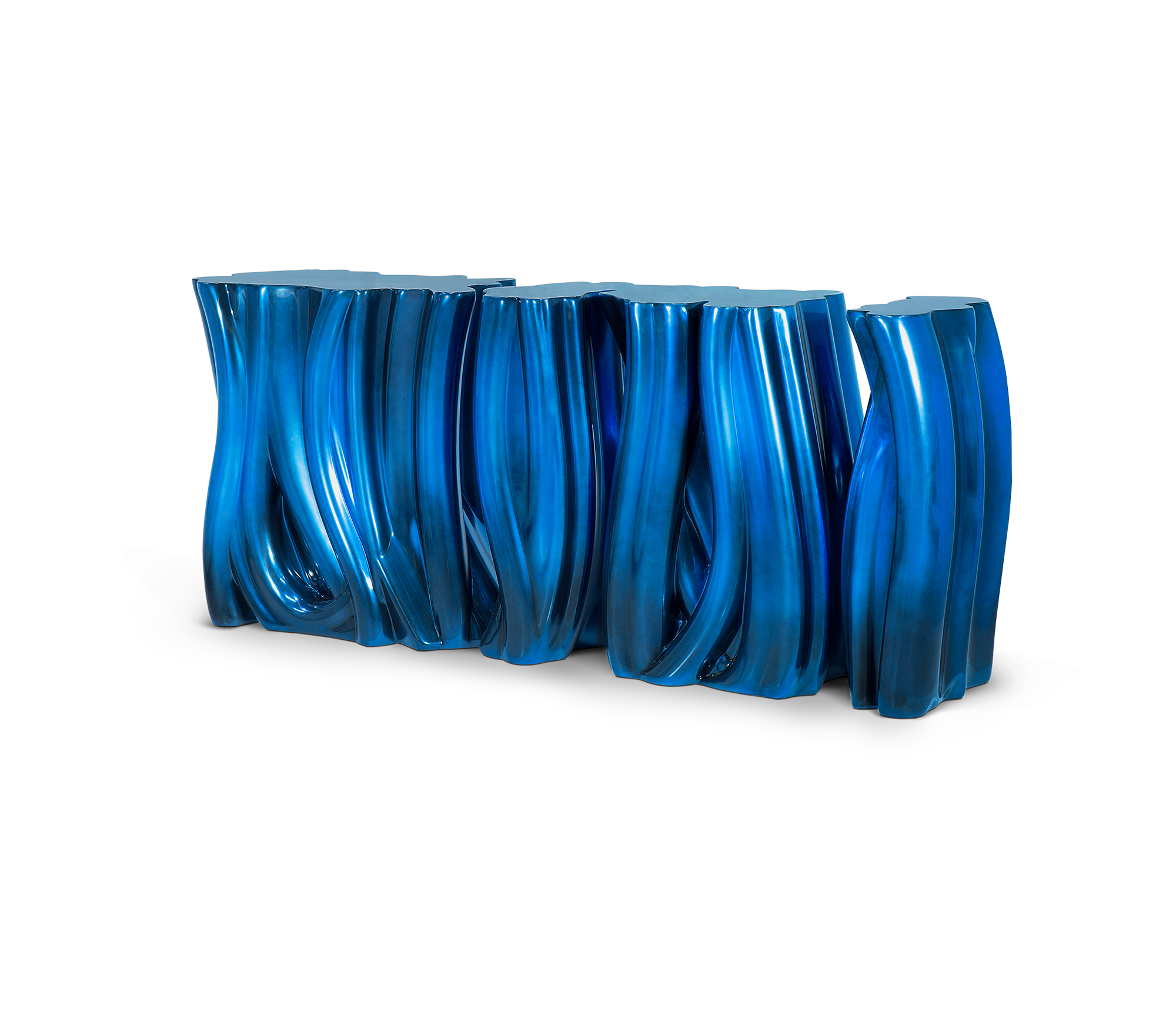 0-041 Монохромный синий буфет Boca Do Lobo  - Вид №1