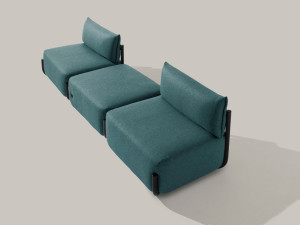 Тканевое кресло