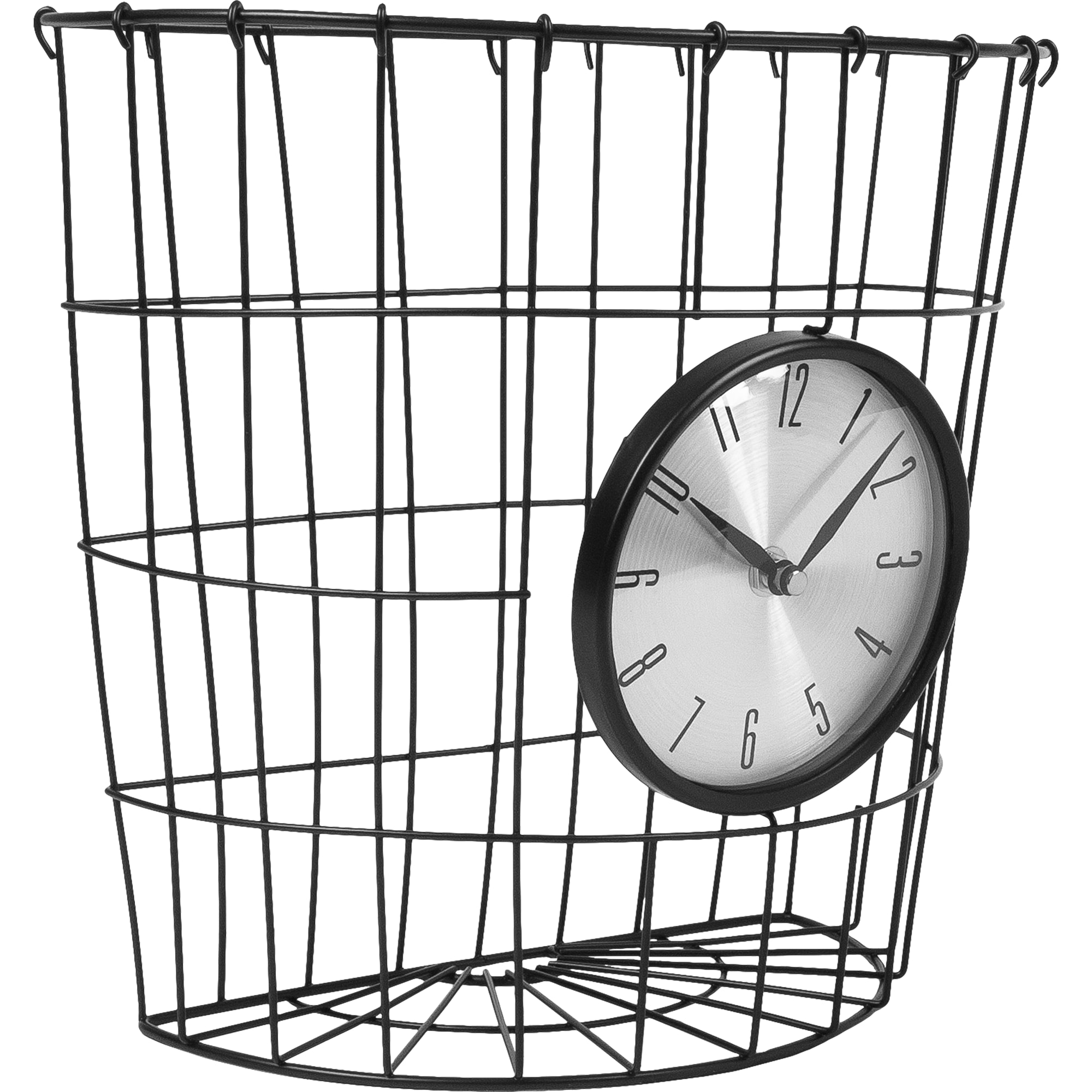 84348617 Часы «Корзина» 30.5x29x17.5 см Коллекция "Универсал" Santreyd  - Вид №2
