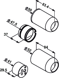 54970010401 Адаптер KEUCO Armaturenzubehör - Вид №2