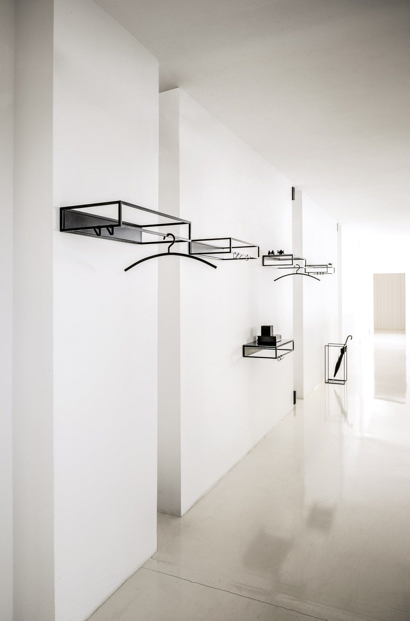 Металлическая вешалка для одежды / полка Schonbuch стойка ARCH-00083471 - Вид №1