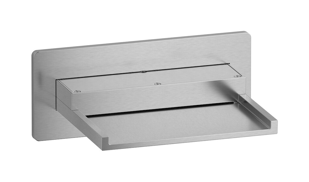 Настенный каскад с водопадом WE ARE IB ru318ss Brushed Nickel Rubacuori 