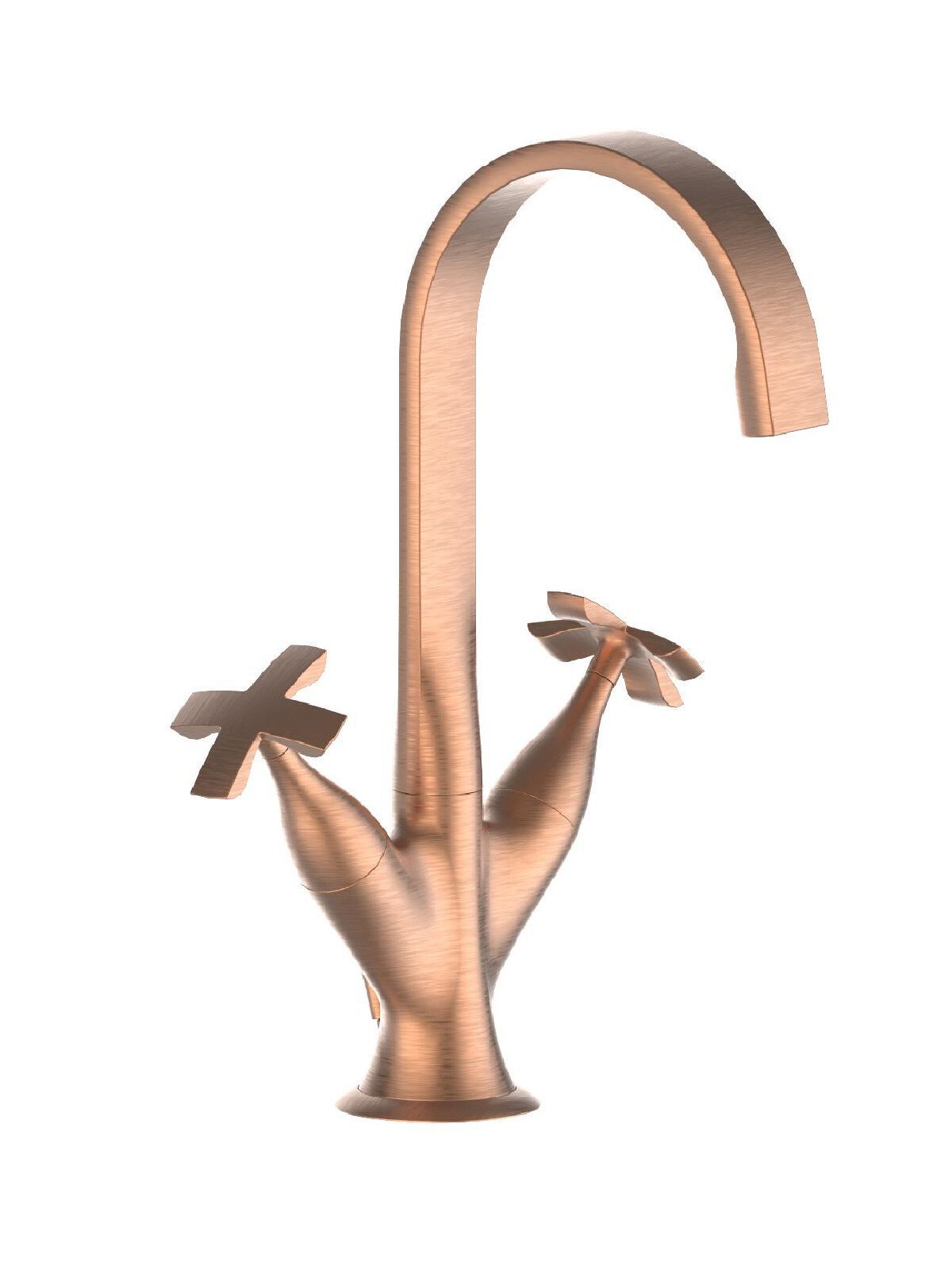 Смеситель для раковины с одним отверстием для столешницы Rubinetterie Frattini Lucrezia ARCH-00032124 - Вид №3