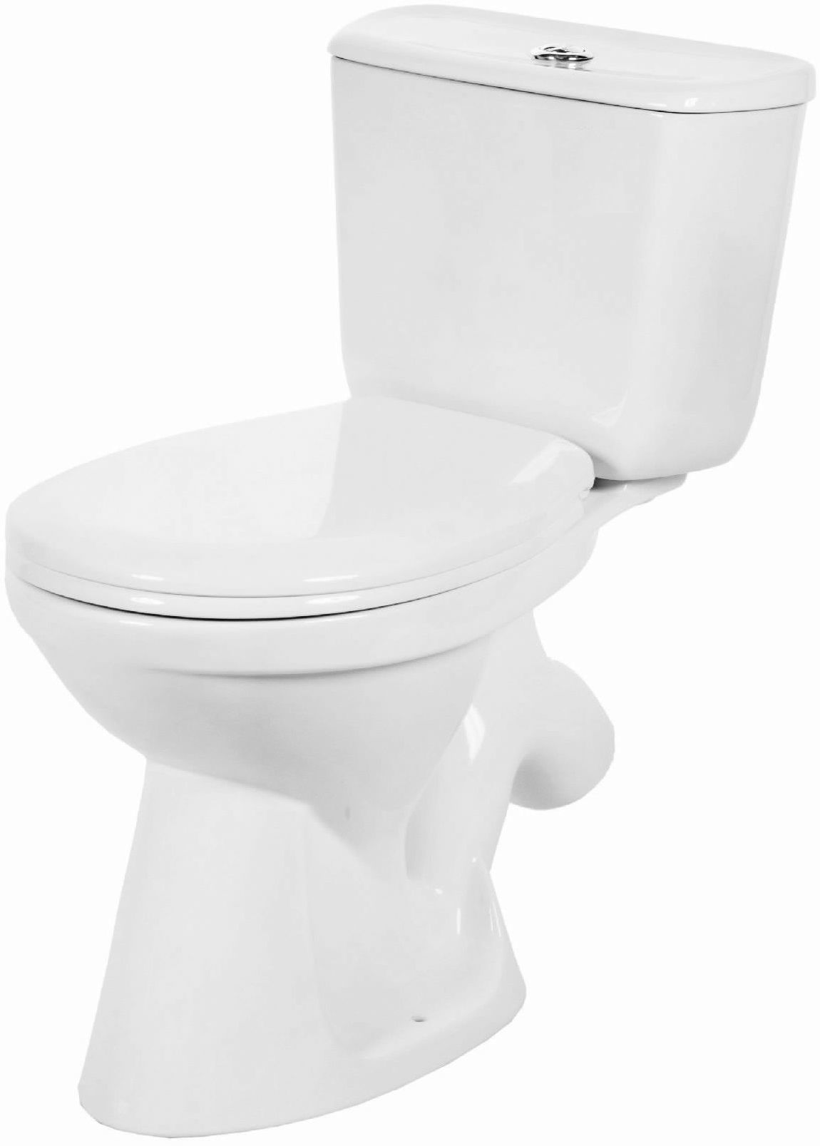 Унитаз SENSEA Твист - компактный с двойным сливом для малогабаритных санузлов 17391319