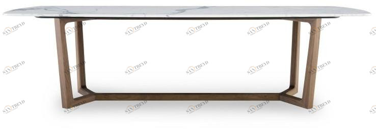 Poliform Прямоугольный мраморный стол Concorde sun-id-1509455