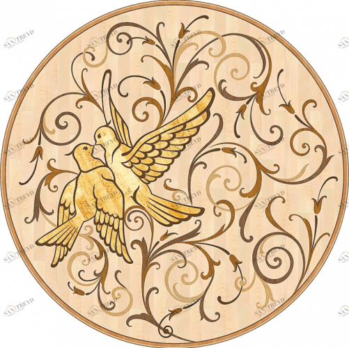 Розетка Моя голубка Русская классика 19361