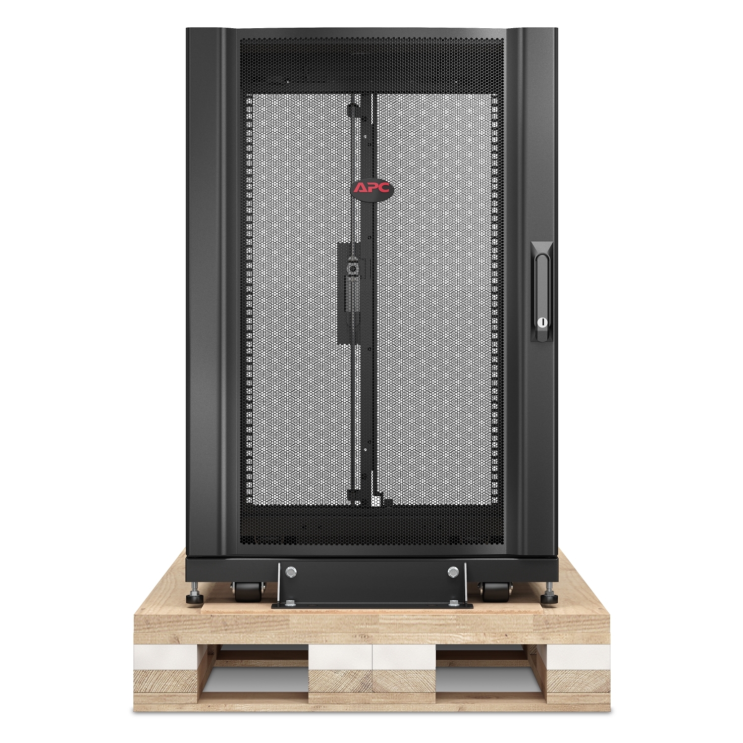 AR3106SP Шкаф NetShelter SX 18U 600x1070мм, с боковыми панелями, черного цвета. Противоударная упаковка. Schneider Electric 