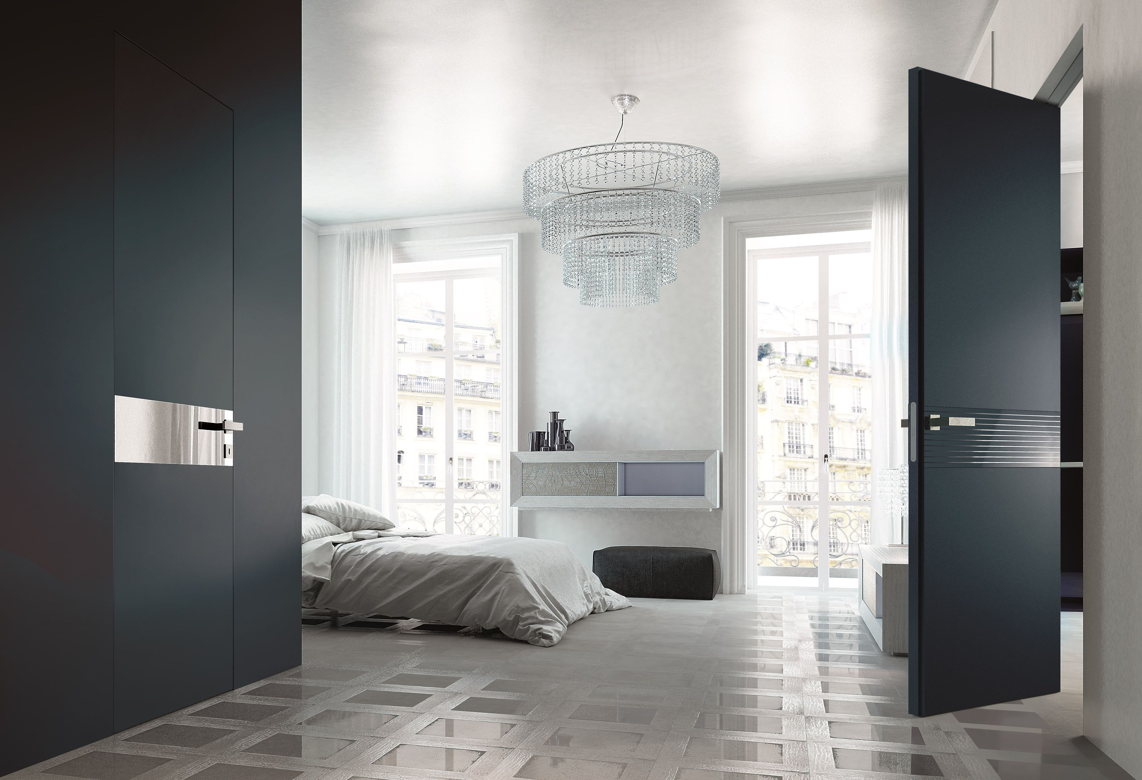 Деревянные распашные двери HenryGlass Adela ARCH-00140591 - Вид №5