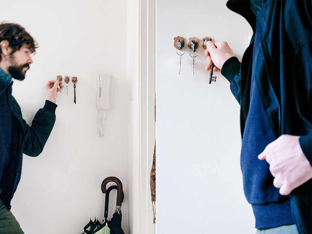 SK KEYTROTIGER1 Держатель для ключей с брелком tiger Suck UK  - Вид №7