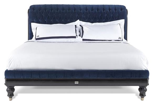 Gianfranco Ferré Home Двуспальная кровать с тафтинговым изголовьем Allister sun-id-1474508 - Вид №3