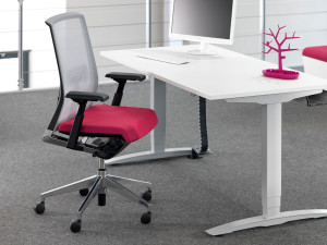 Тканевый поворотный мягкий операционный стул с колесами