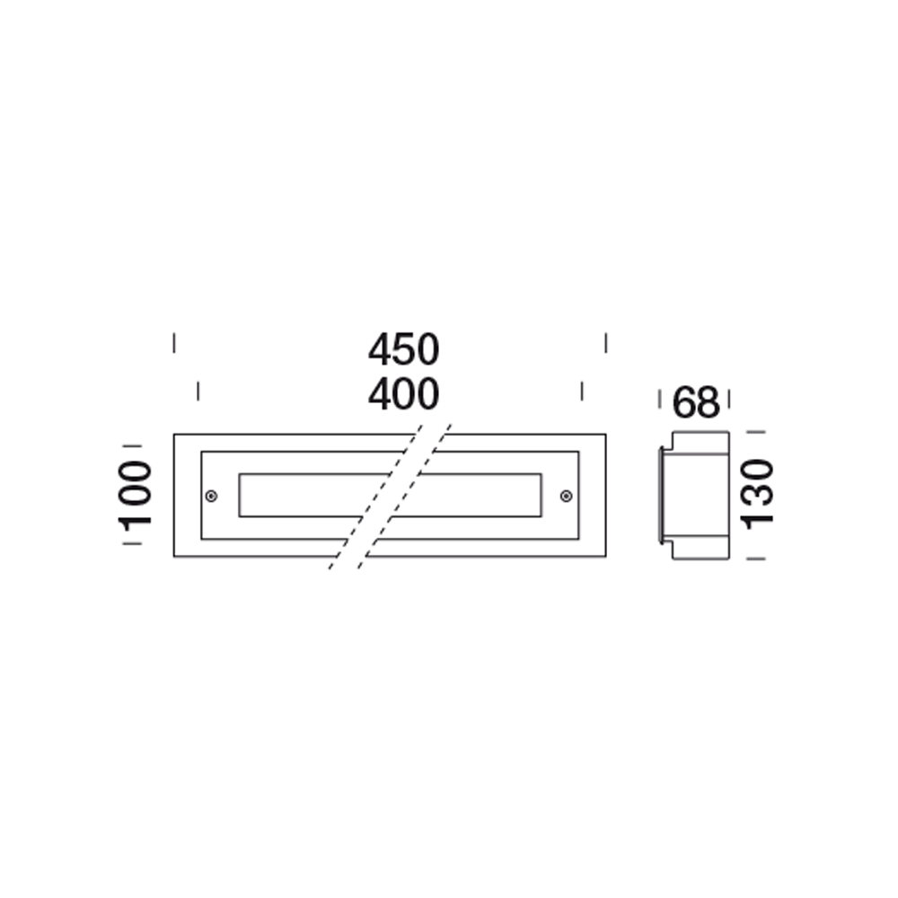 8496261 Встраиваемый в пешеходный пол Platek TETRA INCASSO 360  TETRA INCASSO 360 - 6 LED 4000K 13°  - Вид №2