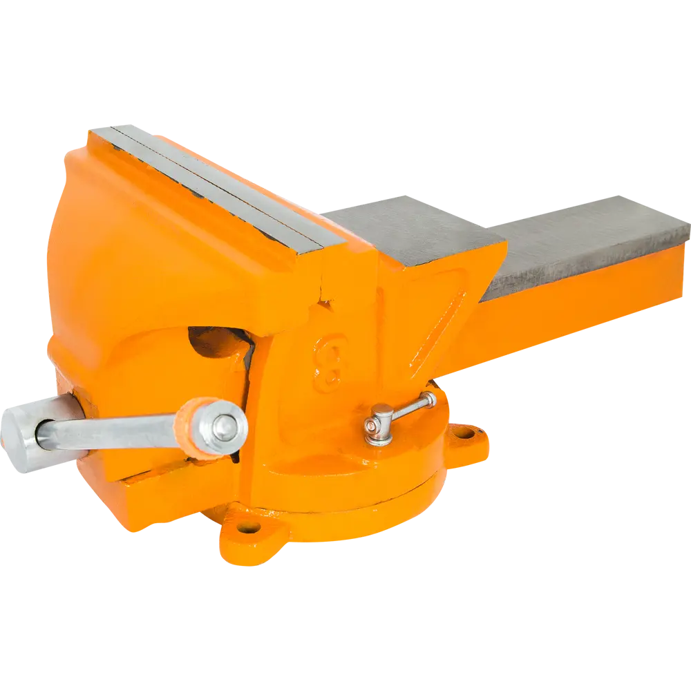 Тиски слесарные поворотные Калибр ТПСН-200 с наковальней 82038143 STLM-0018155