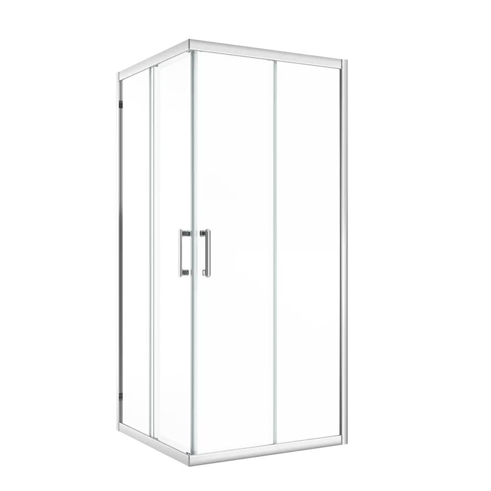 Комплект стекол для душевой ширмы Sensea Easy 90x90 см прозрачное стекло цвет профиля на выбор 88103578 STLM-2115872 - Вид №2