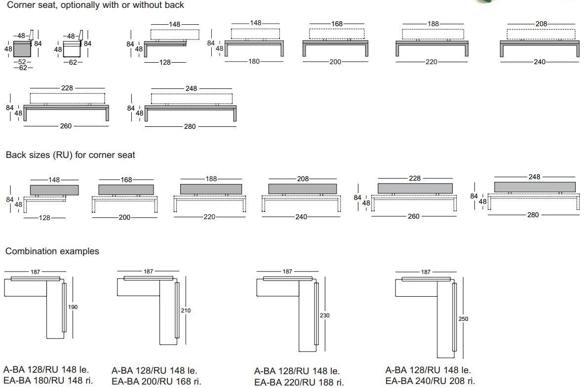 Rolf Benz Модульная скамейка из кожи Rolf benz 620 sun-id-1496735 - Вид №5