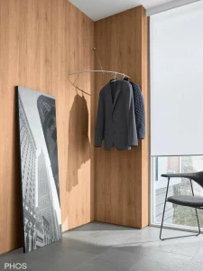 G300VW Угловой шкаф изогнут в четверть круга, радиус 30 см. PHOS