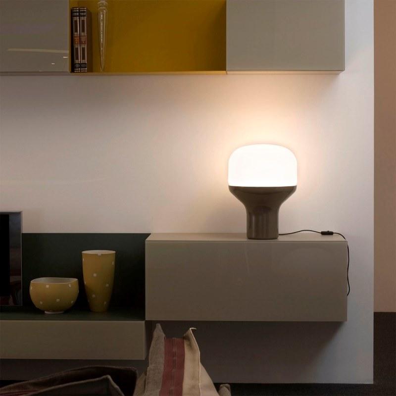 Martinelli Luce Светодиодная настольная лампа из алюминия и стекла  828  - Вид №4