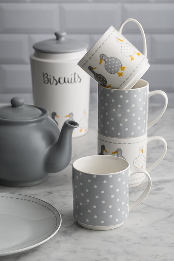 P_0059.467GR Кружка madison 300 мл серая Price&Kensington  - Вид №1