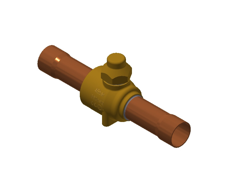 Danfoss GBC — Запорные шаровые краны для CO2 45 бар GBC 10s Кран запорный шаровой 009L7521  - Вид №15