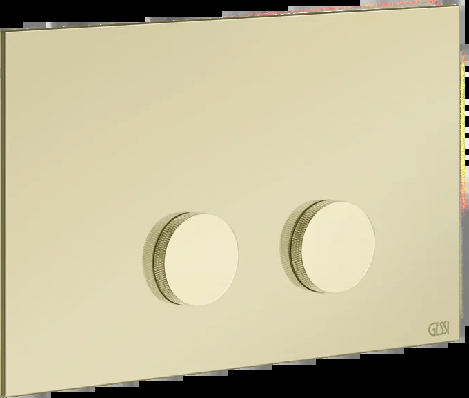 Запорная пластина 54631 710 Gessi Anello ЛАТУНЬ PVD