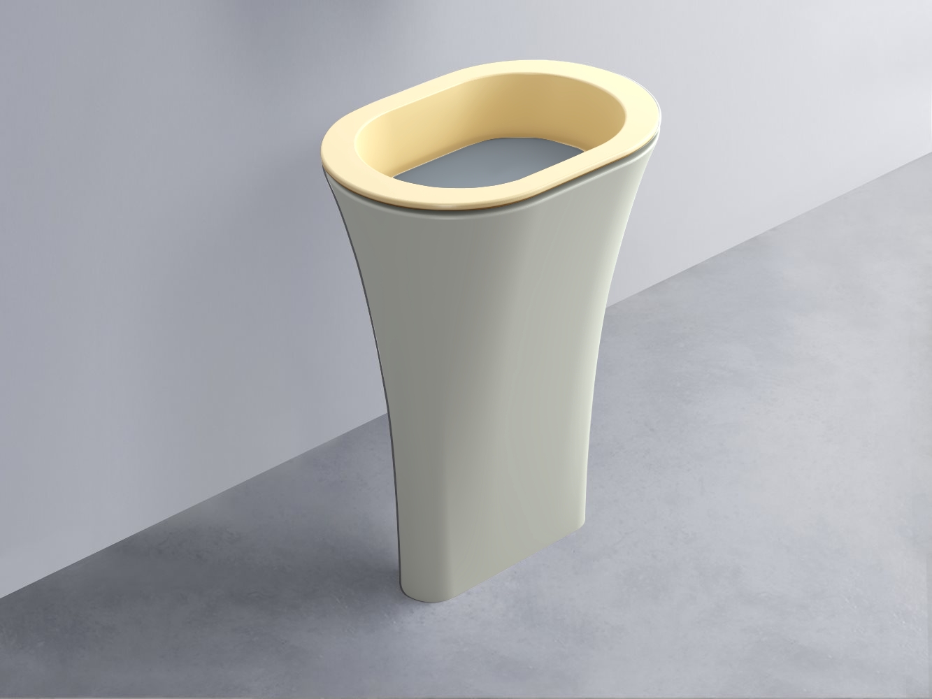 AMLA65-CN+AMPILO-BR+AMCOLO-PM Раковина Amedeo Ovale отдельностоящая cielo Enjoy + Amedeo Ceramica Cielo