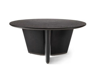 Круглый деревянный стол