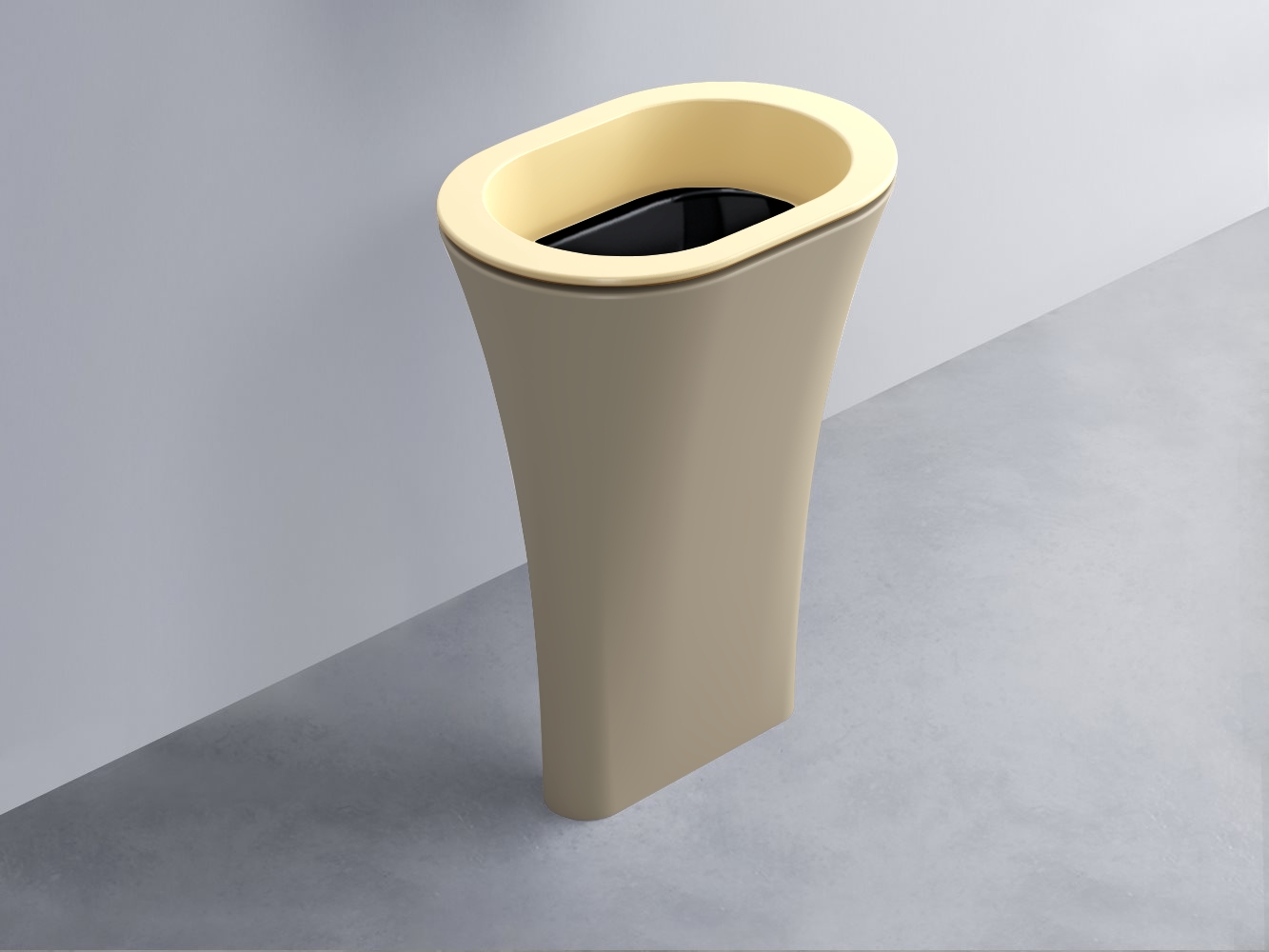AMLA65-CN+AMPILO-N+AMCOLO-AV Раковина Amedeo Ovale отдельностоящая cielo Enjoy + Amedeo Ceramica Cielo