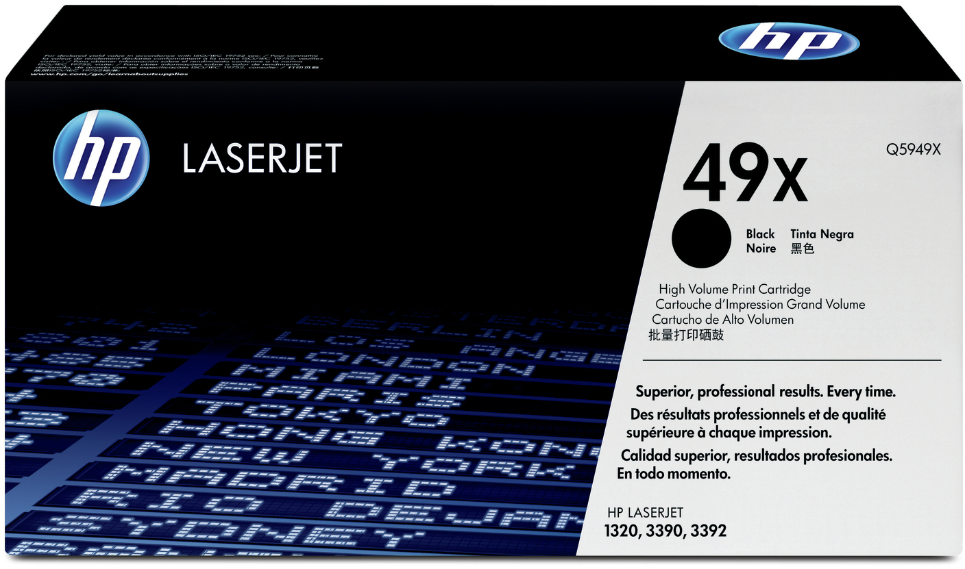 Q5949X laserjet black print cartridge HP Santreyd 