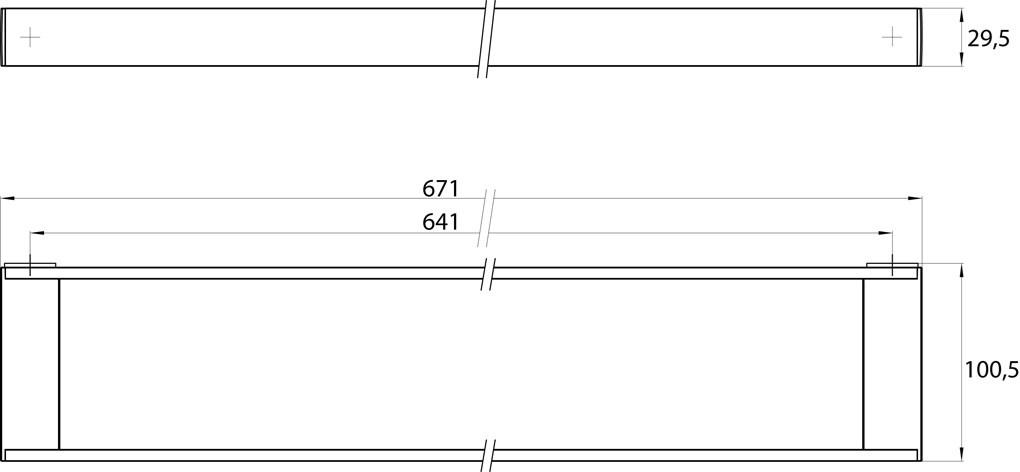 Emco Bad Полка для ванной из металла Liasion sun-id-1492965 - Вид №13