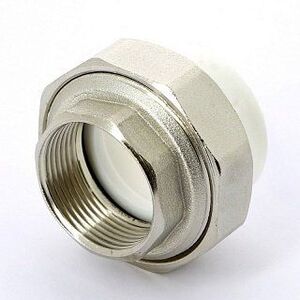 Муфта В разборная PRO AQUA полипропиленовая 40x1'1/4