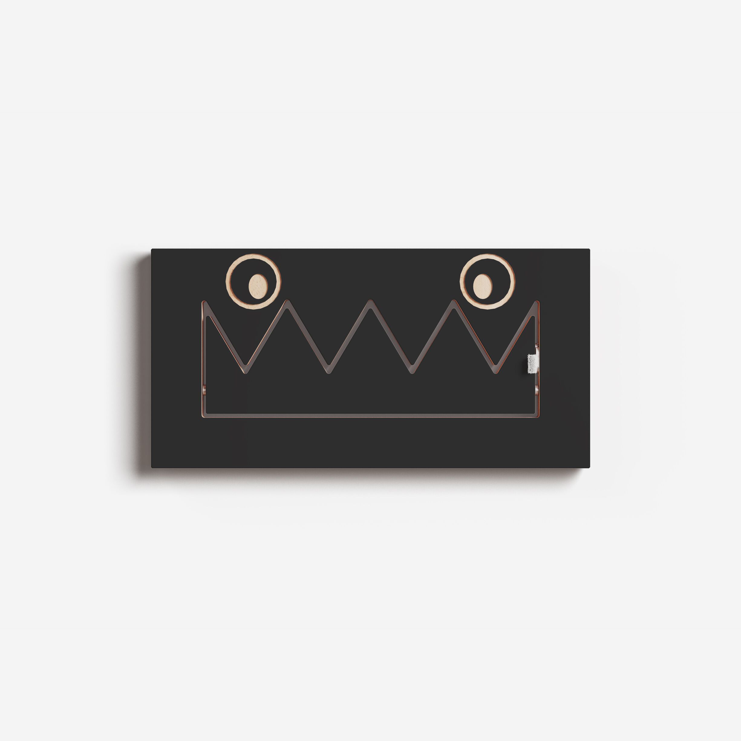 Вешалка для одежды из фанеры AMBIVALENZ Fläpps Monsterhäng 40x20-1 ARCH-00018477