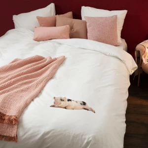 Детское постельное белье двуспальное "Поросенок" розовое 200х220 см SNURK  335482 Розовый