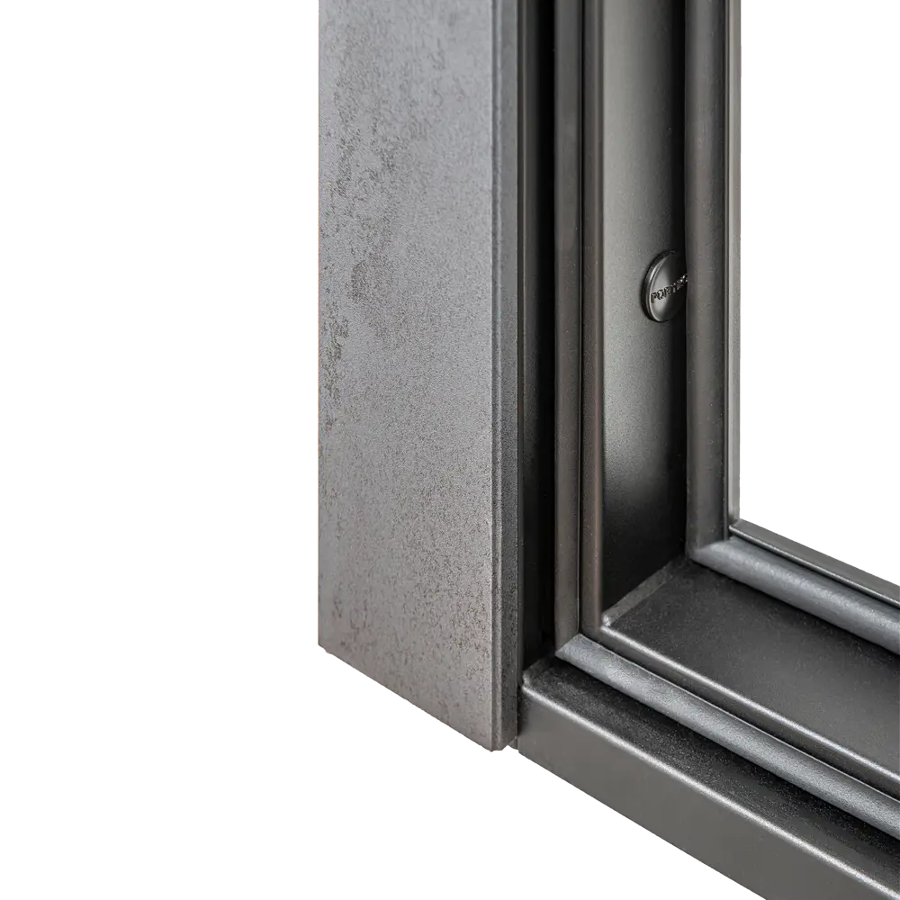 PORTIKA Дверь входная металлическая Порта Р-3 Графит с защитой и стилем 84531941 STLM-0051306 - Вид №6