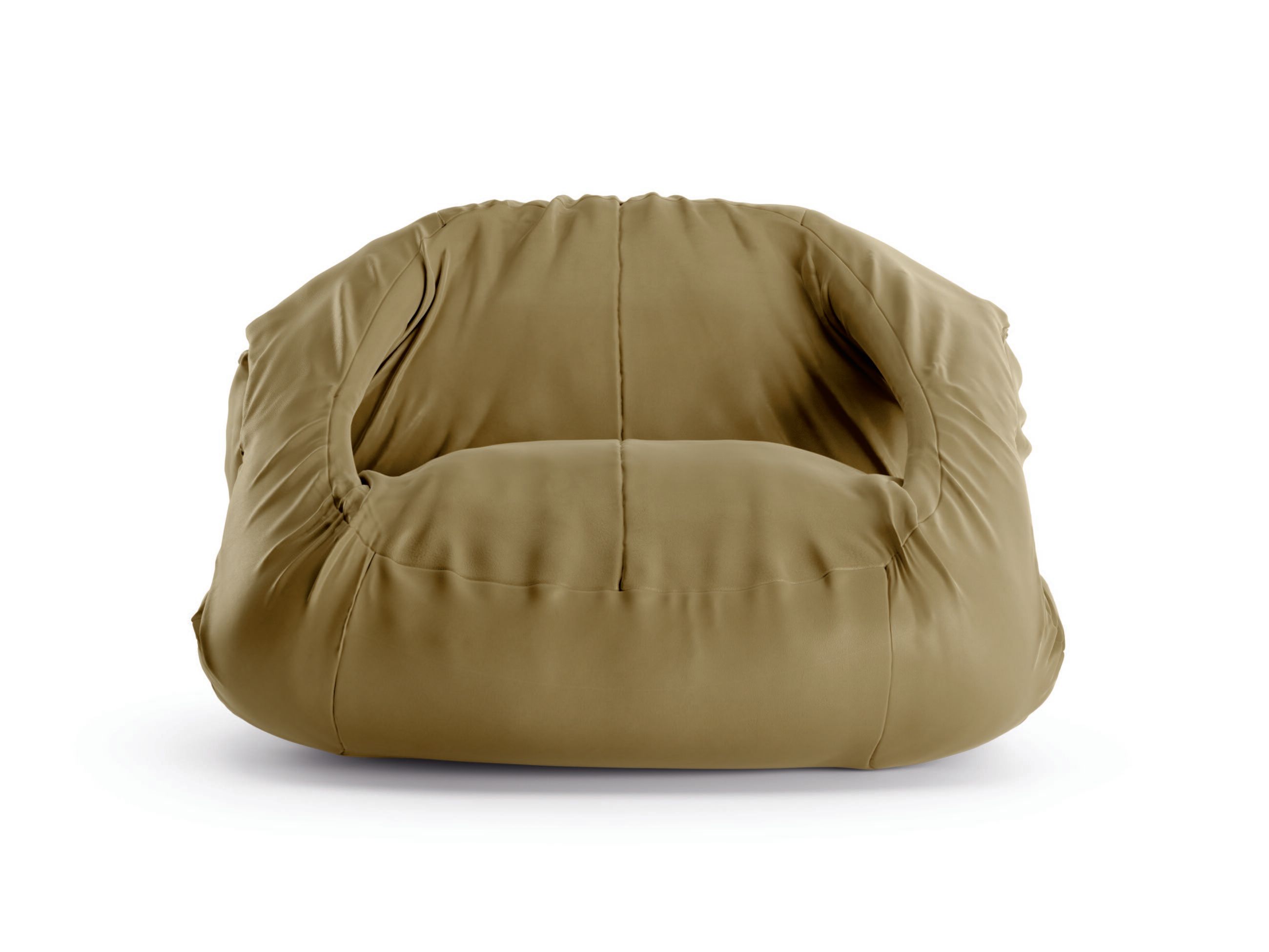 Пуф кожаный мешок Natuzzi Italia TERRA ARCH-00140475 - Вид №2