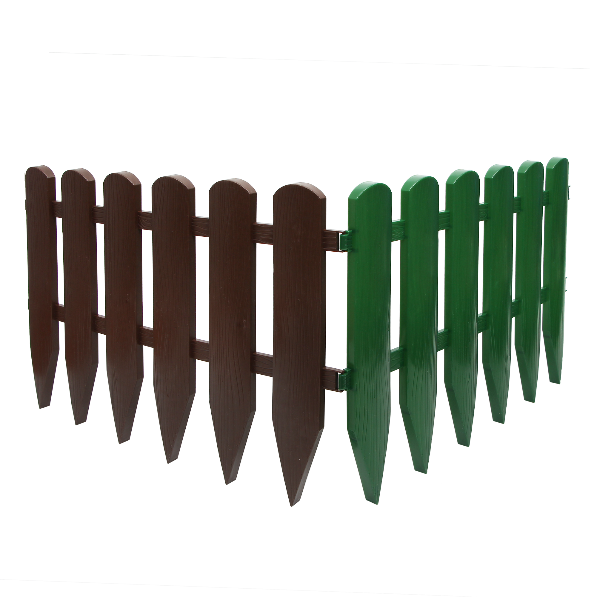 ПРОТЭКТ Штакетник декоративный для цветников с текстурой дерева 84621389 STLM-0053115 - Вид №1